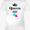 Μπλούζα t-shirt για Μέλλουσες Μητέρες Queen Mum Boy