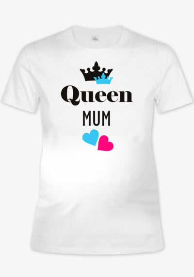 Μπλούζα t-shirt για Μέλλουσες Μητέρες Queen Mum Boy