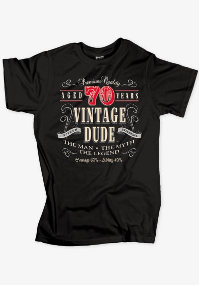 Alternative view of Μπλούζα t-shirt TS-Vintage-DUDE-+-ηλικία