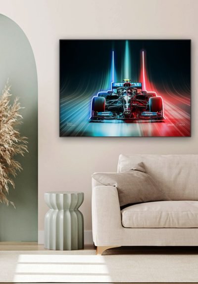 Neon Petronas Mercendes Formula 1