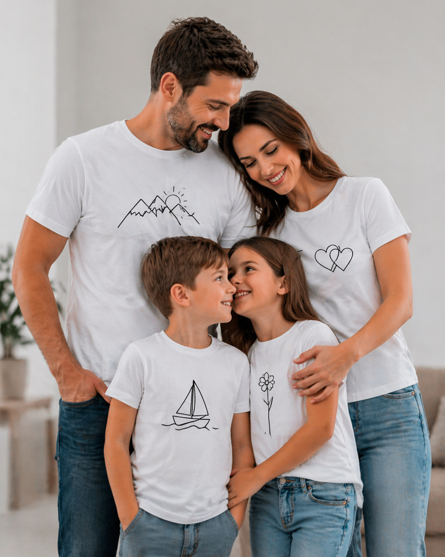 stampareto family T SHIRT