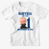 Μπλούζα Γενεθλίων BABY BOSS SISTER OF BIRTHDAY BOY
